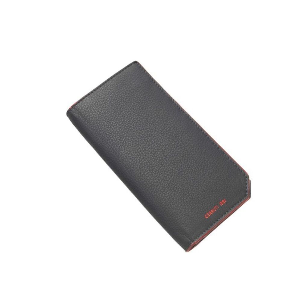 Cerruti 1881 Leather Wallet Long Wallet Men Blue Wallets